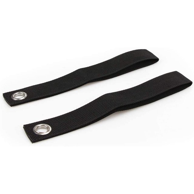HSHDLDF Sangles à Boucle de Capot, Sangles d'Ancrage à Attacher pour Transporter Canot Ou Kayak. Deux Sangles en nylon Noir Durables avec Oeillets Métalliques, Conçues pour Attacher des kayaks Ou des Canots pendant le transport. Convient aux Véhicules Sans Crochets de Remorquage avant Ni points d'Ancrage, Assurant un transport Sécuritaire à des Vitesses Autoroutières.