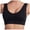 Black, variant on Lolmot Women's Vest Yoga Comfortable Wireless Underwear Sports Bras