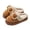 Coffee, variant on Zhanying Christmas Slippers Womens, Elegant Winter Women Slippers with Decorative Bow Warm Lined Indoor and Outdoor Comfortable Shoes