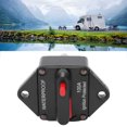 thumbnail image 4 of Disjoncteur, Étanche 32V Réinitialisation Manuelle Protecteur de Surcharge avec Interrupteur pour Voiture Bateau Camion Bus RV ATV 100A, 4 of 8
