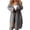 Style1-Gray winter coats for women, variant on Mceream Womens Faux Fur Coat with Belt Winter Fuzzy Fleece Open Front Long Cardigan Jacket Teddy Coats Plus Size Outwear Abrigos Elegantes Para Mujer Coffee L