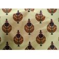 thumbnail image 4 of oneOone Cotton Silk Fabric Leaves & Floral Block Print Fabric BTY 42 Inch Wide, 4 of 4