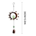 thumbnail image 5 of TopLLC Sun Wind Chimes Luminous Metal Crafts Ornaments Garden Balcony Pendants, 5 of 5
