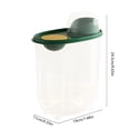 thumbnail image 3 of EGNMCR Kitchen Gadgets Rice Barrel Household Insect Proof Water Proof Sealed Food Grade Rice Cylinder Rice Box Flour Barrel Storage Tank Miscellaneous Grain Storage Box Plastic Rice buckets, 3 of 6