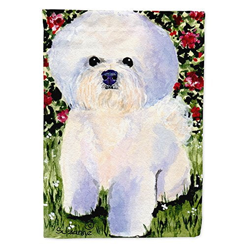 Caroline's Treasures SS8914GF Bichon Frise Flag Garden Size, Small, Multicolor