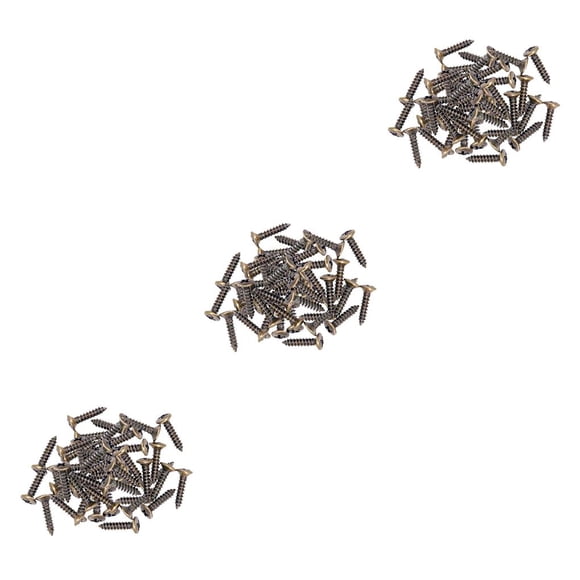 Youkk 1/2/3/5 50x Pickguard Mounting Screws for ST SQ Replacement Parts Copper Bronze 2.5x12mm 50 pcs 3PCS