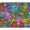 thumbnail image 4 of oneOone Cotton Flex Multicolor Fabric Cat Fabric For Sewing Printed Craft Fabric By The Yard 40 Inch Wide, 4 of 4