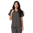 thumbnail image 4 of Adar Universal Scrubs For Women - Snap Front Scrub Top, 4 of 7