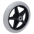 thumbnail image 3 of 6in Solid Wheel, Wear Resistant Large Carrying Capacity 5 Hole Wheelchair Wheels  For Walkers For Rollators, 3 of 8