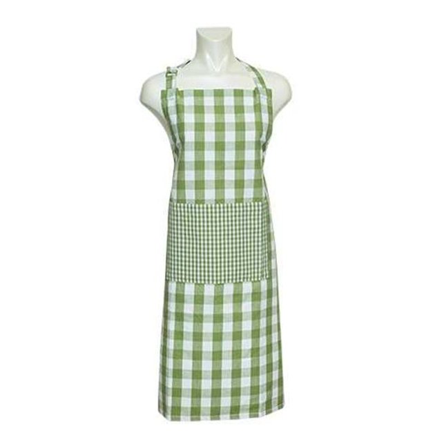 Mr. MJs Trading AG-37293 Kitchen Apron, Toro Green Check