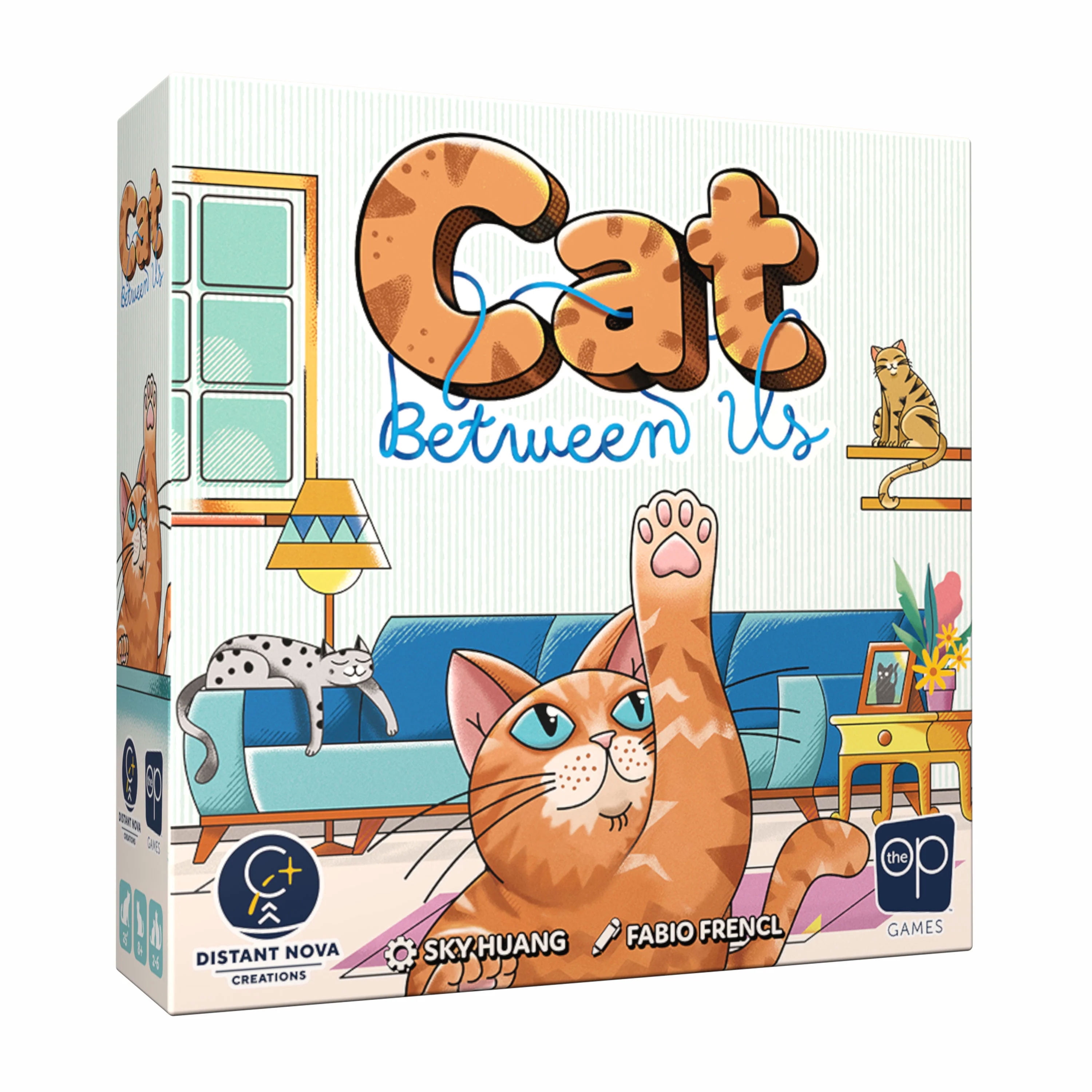 USAopoly Cat Between Us Card Game