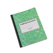 Composition Notebook College Ruled, (1 Pack) Hard Cover Marble Composition Notebook Wide Ruled, 30 Sheets, Wide Ruled Composition Notebooks, White Paper Composition books, 7.4x9.6"