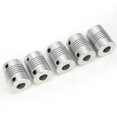 thumbnail image 1 of DIY Shaft Couplings, 5Pcs Strong And Durable Flexible Shaft Couplings Coupler  For 3D Printer, 1 of 8