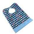 thumbnail image 2 of EeaseCA Machine Washable Double Layer Adult Waterproof Bib Mealtime Clothing Protector with Detachable Crumb Catcher, 2 of 7