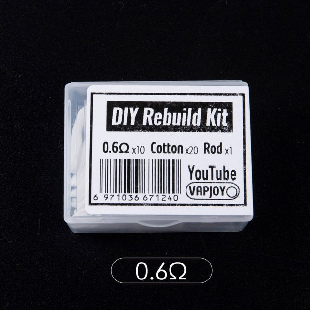 DIY Tool Rebuild Kit Mesh Coil Resistance Wire 0.6-1.2ohm For Nautilus Film AVP