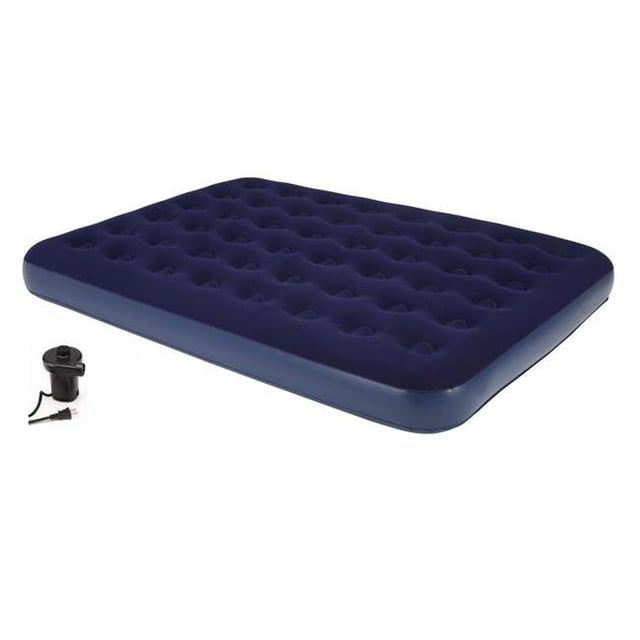 Matelas Pneumatique Grand de la Collection Second Avenue avec Pompe à Air Électrique
