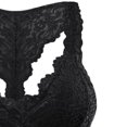 thumbnail image 4 of hotojiny Women's Lace Racerback Bralette Wireless Plunge Padded Bra Top No Underwire Full Coverage Everyday Bra, 4 of 5