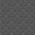 thumbnail image 1 of Ahgly Company Tapis d'Intérieur Lavable à la Machine, Carré, Transitionnel, Sonique, Gris Argenté, Tapis de Zone, 7 Pieds Carré, 1 of 7