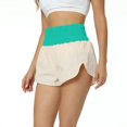 thumbnail image 3 of adviicd Shorts pour Femmes Coupe Décontractée Taille Haute Poches Décontractées Randonnée Plein Air Shorts d'Été Bleu Clair,P, 3 of 4