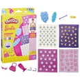 thumbnail image 3 of Play-Doh Barbie Sparkles and Gems Patterns Pack, Refill Accessory Set for Kids 5+ (Doll Not Included), 3 of 10