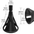 thumbnail image 3 of External Deburring Tool, Hexagon-Black-2pcs Chamfering Tool Stainless Steel High Speed ​​External Drill Deburring Tool Quickly Repairs Damaged Metal External Chamfer Deburring Tool, 3 of 5