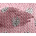 thumbnail image 5 of oneOone Viscose Chiffon Peach Fabric Abstract Block Fabric For Sewing Printed Craft Fabric By The Yard 42 Inch Wide, 5 of 5