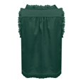 thumbnail image 4 of Timegard Tank Top for Women Lace U Neck Drawstring Sleeveless Ruched Button Summer Fashion Casual Tee, 4 of 5