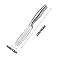 thumbnail image 3 of Yhmxh Stainless Steel Knife With Two Cutting Specifications Knife Conserve Knife Bread And Knife Cheese Knife And Western Food Knife Home and Kitchen kitchen Accessories kitchen Essentials, 3 of 5