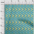 thumbnail image 1 of oneOone Georgette Viscose Fabric Square|Diamond & Triangle Geometric Fabric Prints By Yard 42 Inch Wide, 1 of 4