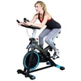 thumbnail image 1 of GoZone Spin Bike – Black/Blue, 1 of 7