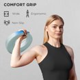 thumbnail image 4 of Soozier Kettlebell de 13 Lb avec Grand Poignée, Gris Pâle, 4 of 10