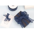 thumbnail image 3 of Joycrosso Burlap Wired Edge Ribbon 1.5 inch x 10 Yards, Navy, Ideal for Crafting, Gift Wrapping, Wreath, Christmas Tree, and Rustic Wedding Decorations, 3 of 4