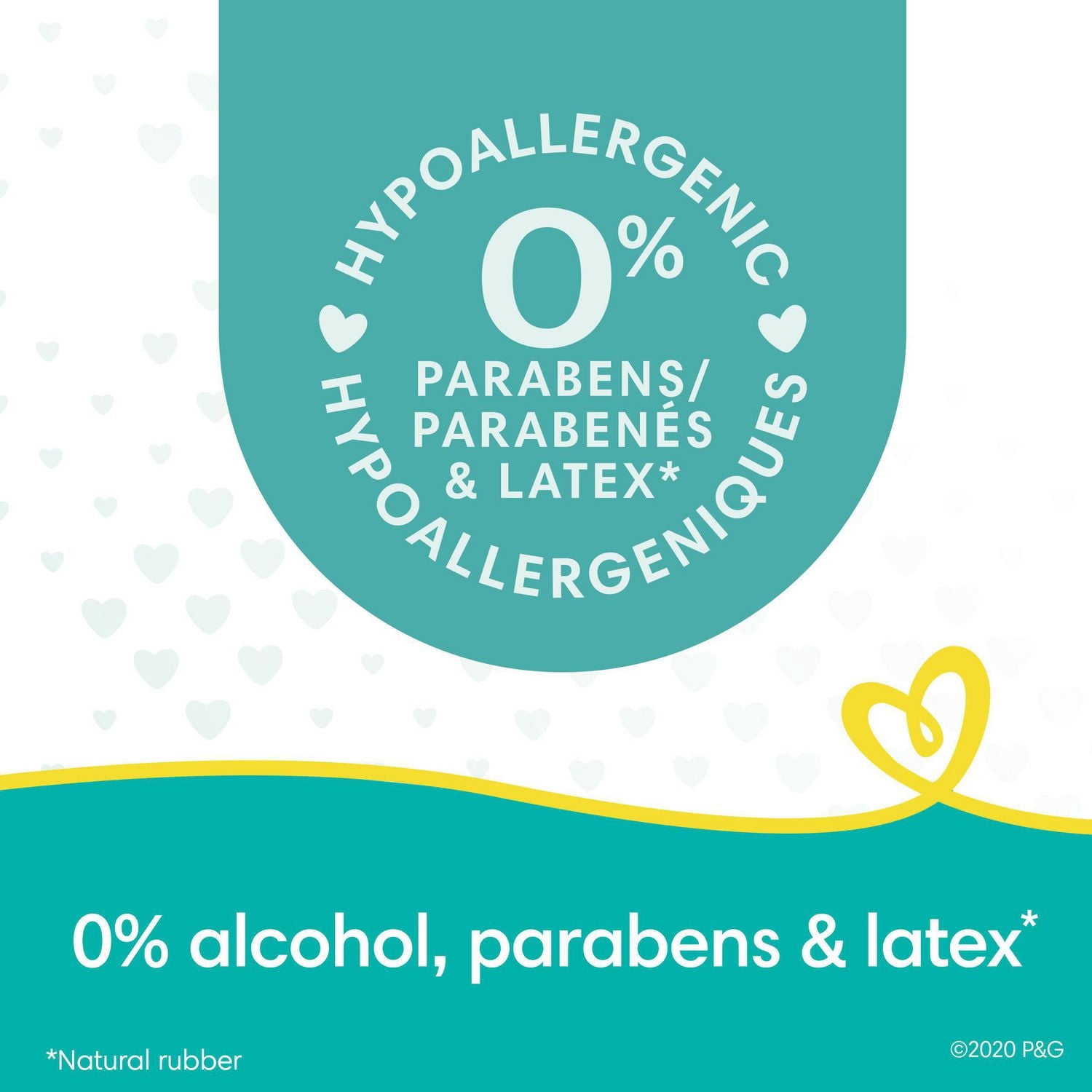 Pampers Complete Clean Lingettes pour Bébés - Parfum Frais. 1 Paquet à Couvercle Rabattable (72 Lingettes au Total)