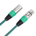 thumbnail image 2 of Tignapoo Câble de Microphone XLR 1 m Bleu DMX512, Connecteur de Canon de Haute Qualité pour Équipement Audio, Transmission de Signal Durable, Conception Plug-and-Play, Paquet d'Une Seule Unité, 2 of 7