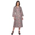 thumbnail image 1 of Moomaya Printed Robe For Girls Cotton Bathrobes For Women Wrap Dressing Gown, 1 of 6