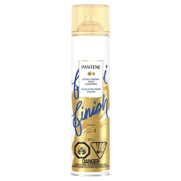 Pantene Hairspray, Extra Strong Hold Hairspray, Lasting Hold, Texturizing, Level 4