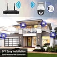 thumbnail image 4 of Elder 4K WiFi PTZ Security Camera System, AI-Powered 8CH NVR 1TB & 4-Camera 4K Semi Wireless Cameras Outdoor Color Night Vision, Person Detection Smart Home Surveillance CCTV DIY, 4 of 11