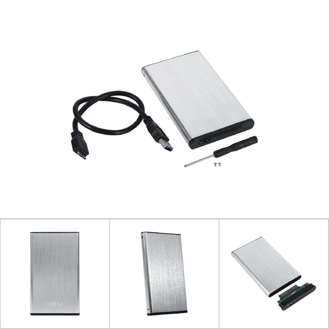 3.0 SSD Enveloppe de disque dur externe HDD Pièce jointe 98 XP Ordinateur portable PC Pour SE