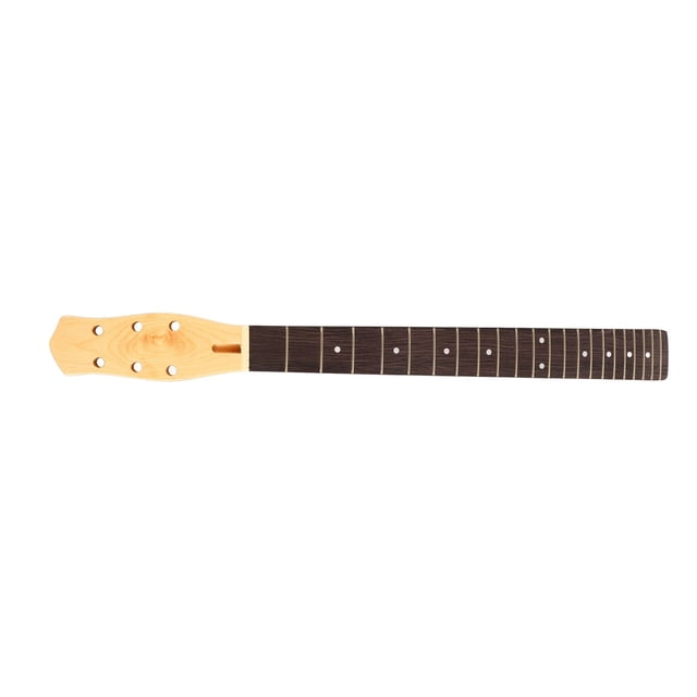 Fretboard Replacement,Guitar Maple Wood Neck Wood Guitar Fretboard Guitar Neck Replacement Modern Innovation