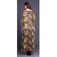thumbnail image 4 of Bimba Kaftan Long de Plage à Fleurs pour Femmes, Tenue de Plage, Paréo de Bikini, Robe Maxi - S-L, 4 of 5