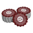 thumbnail image 1 of Inkdotpot 50 Pack Happy Diwali Favor Paper Tags Craft Real Silver Foil Hang Tags, 1 of 6