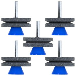 8TEN Mower Blade Grinder Stone Wheel for Tractor Garden Tools Hand Drill Attachment 5 Pack 810-CBS2224K