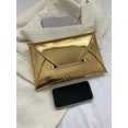 thumbnail image 5 of Fashionable Crocodile Grain Pu Solid Color Clutch Bag For Leisure, 5 of 5