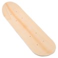 thumbnail image 2 of 1Pack Beige Maple Wood Skateboard Deck for Diy Graffiti Creative Activity, 2 of 9