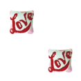 thumbnail image 3 of Transemion Creativity DIY Accessories Embroidery Pillow Kits Hypoallergenic Fabric Gift Type3 2Set, 3 of 6
