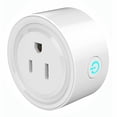 thumbnail image 2 of Mini Wifi Smart Plug Wi-Fi Enabled Mini Socket Outlet App Remote Control Wireless Portable Automatic Timer Sockets with ON/OFF Switch for Light Electrical Appliance Compatible with Home, 2 of 6