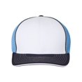 thumbnail image 1 of Richardson Pulse Sportmesh avec Casquette R-Flex, S-M, Blanc-Columbia Bleu-Marine Tri, 1 of 6