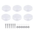 thumbnail image 2 of 6Pcs Guitar Tuning Peg  Plastic Tuning Pegs Buttons Tuner Key Cover Machine Head Knob  Replacement For Folk Electric Guitar, 2 of 8