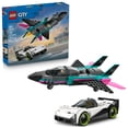 thumbnail image 3 of LEGO City Jet vs. Car Building Toys for Kids - Pretend Play Vehicles for Boys & Girls, Ages 6+ - Toy Car & Jet W/Driver & Pilot Minifigures - Gift Idea for Birthdays - 60489, 3 of 8