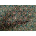 thumbnail image 4 of oneOone Cotton Poplin Fabric Leaves & Floral Block Printed Craft Fabric BTY 42 Inch Wide, 4 of 4